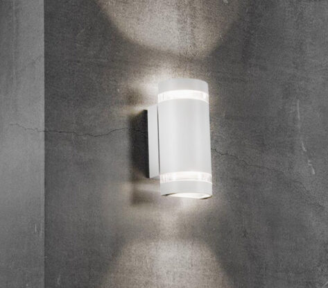 FOCUS Vegglampe Hvit 2