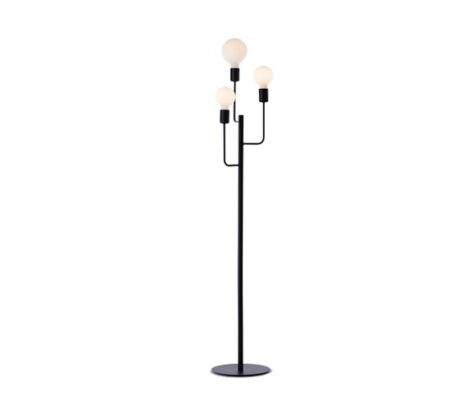 MS Tanum Gulvlampe 3XE27 Sort