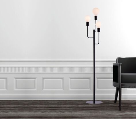 Tanum Gulvlampe Sort 3