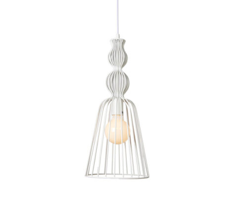 Loke Taklampe Ø23CM E27 Hvit