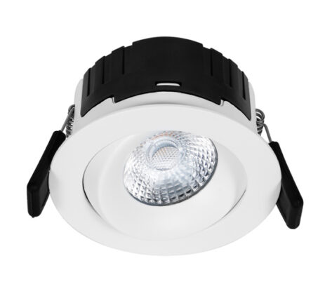 NP Lux Isolasjon 8W Hvit LED 360 Tilt Hvit 2