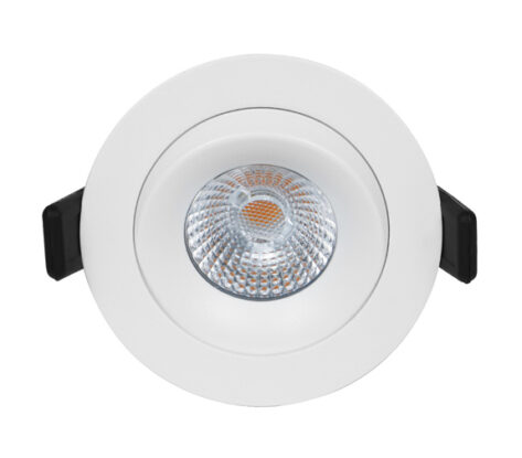 NP Lux Isolasjon 8W Hvit LED 360 Tilt Hvit 4