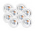 SG Junistar Eco Isosafe Hvit 6W DimToWarm 8-Pack
