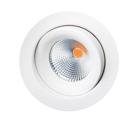 Junistar Eco Isosafe Hvit 6W DimToWarm Singel Spot