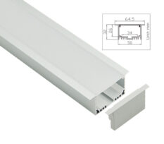 Alex 32 Led Profil Innfelt/utenpåliggende 1M