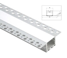 Alexia 32 Led Strip Aluprofil innsparkling 1M
