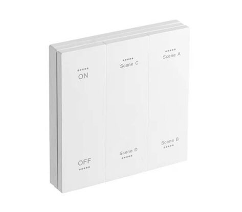 Veggmontert Fjernkontroll Dimmer for LED Panel CCT Varmhvit Kaldhvit Hvit 2