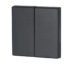 xComfort Dobbel Vippe Matt Sort CWIZ-02/09