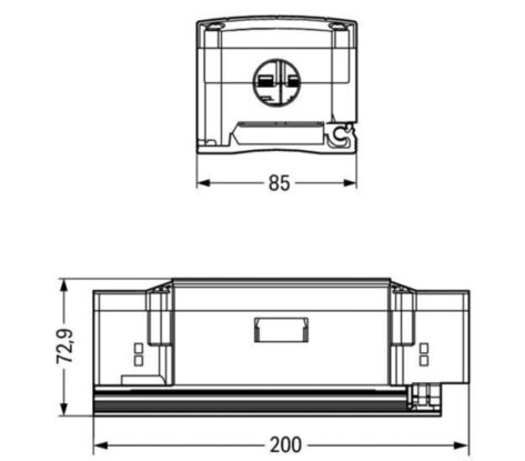 Avtappingsmodul fra 5x16mm2 Wago 2