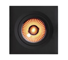 Gyro Frame WarmDim Downlight 9W Firkant Matt Sort