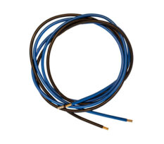 Malersloyfe 2P TN Enk isolert 10mm2 1 8m Sort-BlA 2