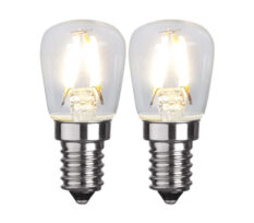 352-41-2 LED Pære E14 ST26 Ozon Klar 1.3W 2700K 2-PK