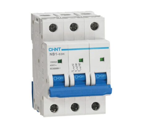 Chint Automatsikring 3P 63A D-Kar 10KA