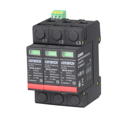 Overspenningsvern 3P Type 2 Pluggbar 275V