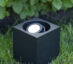 GARDEN 24 Kubspot 3W Svart 2