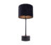 Merida Bordlampe med Sort/Messing Fot og Velour Skjerm