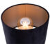 Merida stor bordlampe med velour skjerm 2