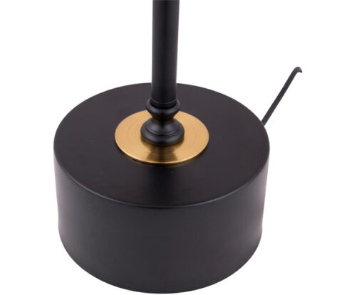 Merida stor bordlampe med velour skjerm 3