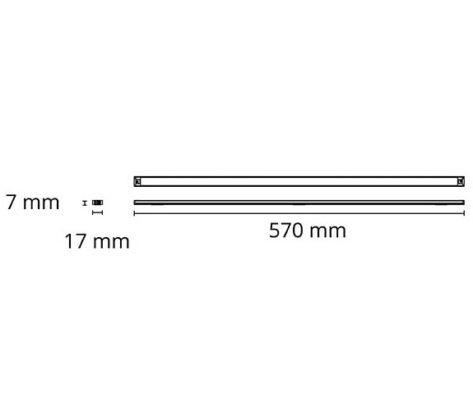 SG Slimline 2700K 570mm 48W LED 2