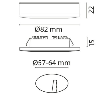 LEDstar 140lm 2700K 1