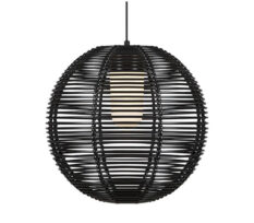 SAGE Pendant 1L Black IP44 1