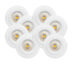 Eco Hvit 8W DimToWarm 8-Pack