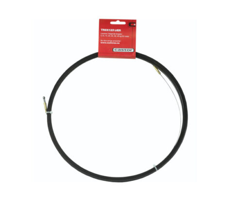 Trekkefjær Stål m/Søkerspiral, Oval 15M Lengde, 3MM Bredde