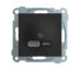 Elko Plus USB PD A+C Lader 45W Innfelt Sort