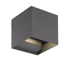 Biri Vegglampe Opp/Ned LED IP54 Grafitt