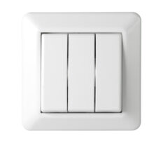 Elko Bryter RS16/1-1-1 Innfelt Polarhvit