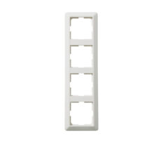 Elko RS16 Ramme 4-Hull L574 Polarhvit
