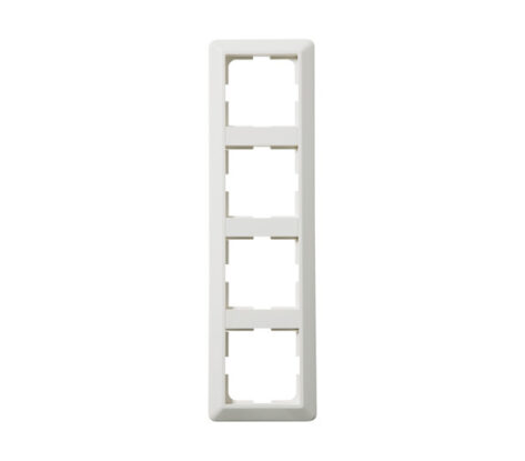 Elko RS16 Ramme 4-Hull L574 Polarhvit