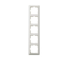 Elko RS16 Ramme 5-Hull L575 Polarhvit