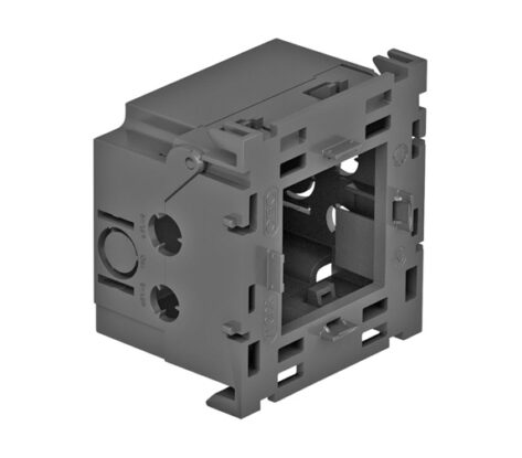 Kanal GK Installasjonsboks Enkel m/Baklokk Modul 45