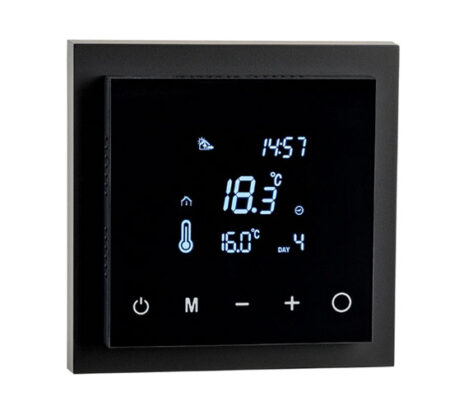 SG Termostat HeatReg 1-Pol Sort