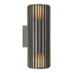 Nordlux Aludra x2 Vegglampe IP54 Seaside antrasit