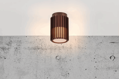 Nordlux Aluda Taklampe IP54 Metallisk brun2