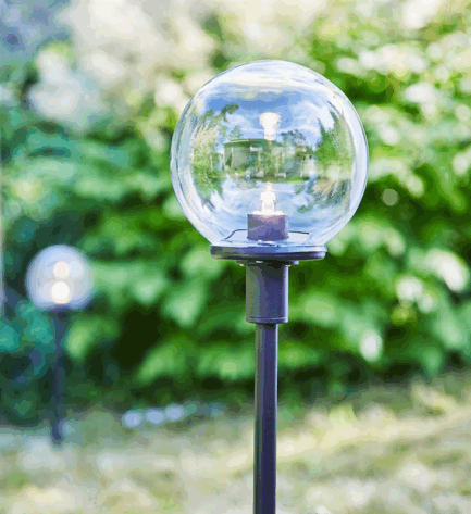 GARDEN 24 Pole Sphere 60cm BlackClear_1