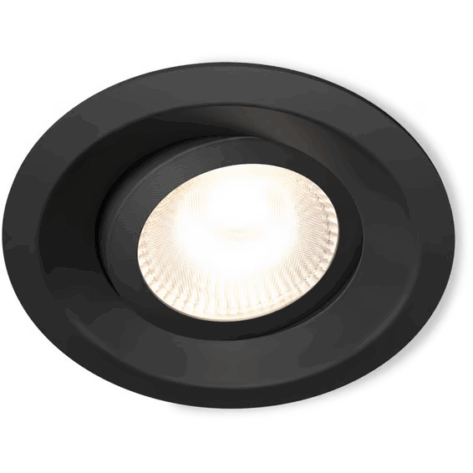 Plejd DWN-01-B Downlight Tilt Sort 6-Pack