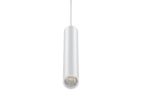 TL Tubespot Mini 927 8W Pendel Skinne Ø39 30cm Hvit