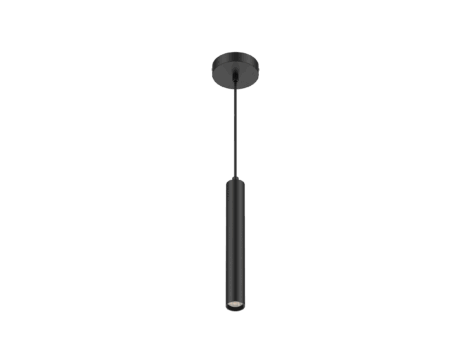 TL Tubespot Mini 927 8W Pendel Ø39 30cm Sort