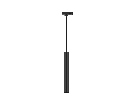 TL Tubespot Mini 927 8W Pendel Skinne Ø39 30cm Sort