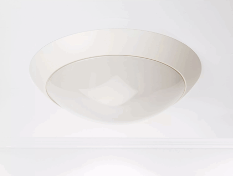 R-Line ESAVE 15W 3000K Ø30cm Hvit IP44 m/Sensor