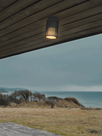 Nordlux Aludra Taklampe IP54 Seaside Antrasitt