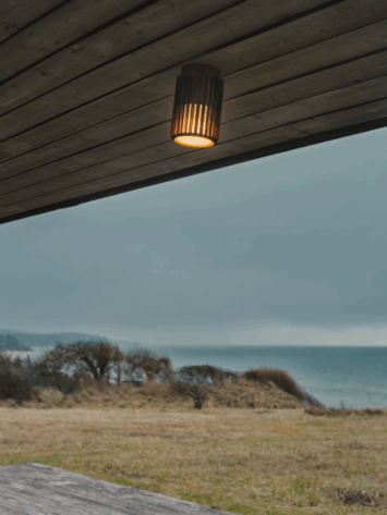 Nordlux Aludra Taklampe IP54 Seaside Mettalisk Brun