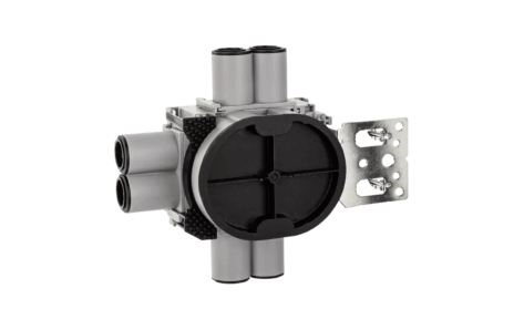 SG Veggboks Enkel 9-12mm 6-løp horisontal 1.5 stender