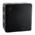 SG IP65 Koblingsboks Sort 85X85