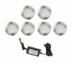 NP Terrassebelysning A2 6x1W Varmhvit IP67 Dimbar