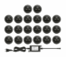 NP Terrassebelysning RGBW IP65 B5 30x0.4W Sort