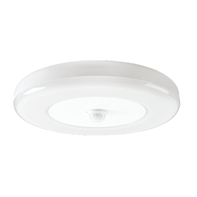 SG Etne PIR Sesnsor taklampe 22 cm 11W 3000K Hvit